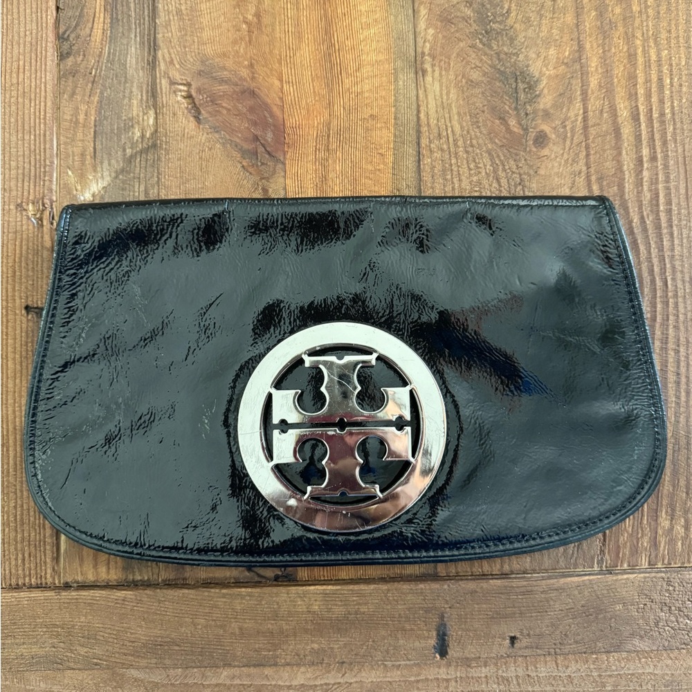 Tory Burch Patent Leather Clutch